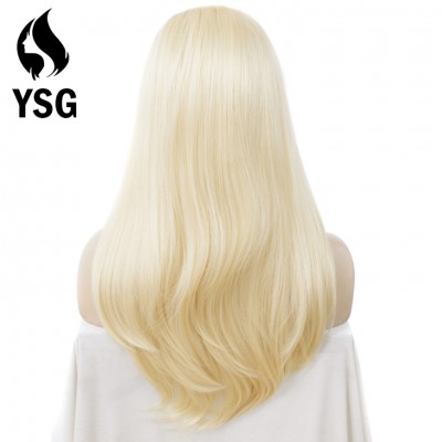 wholesale can be customized different quality 100% unprocessed virgin hair blonde u part wig