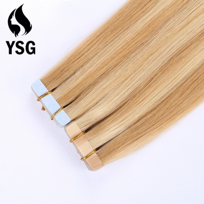 P27/613 straight silky smooth no chemical 2.5g per piece tape in human hair extensions