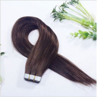 Aliexpress russian remy hair double side tape in human hair extensions wholesale